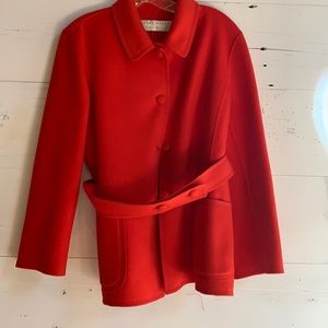 Charles Nolan New York red blazer/jacket/sweater